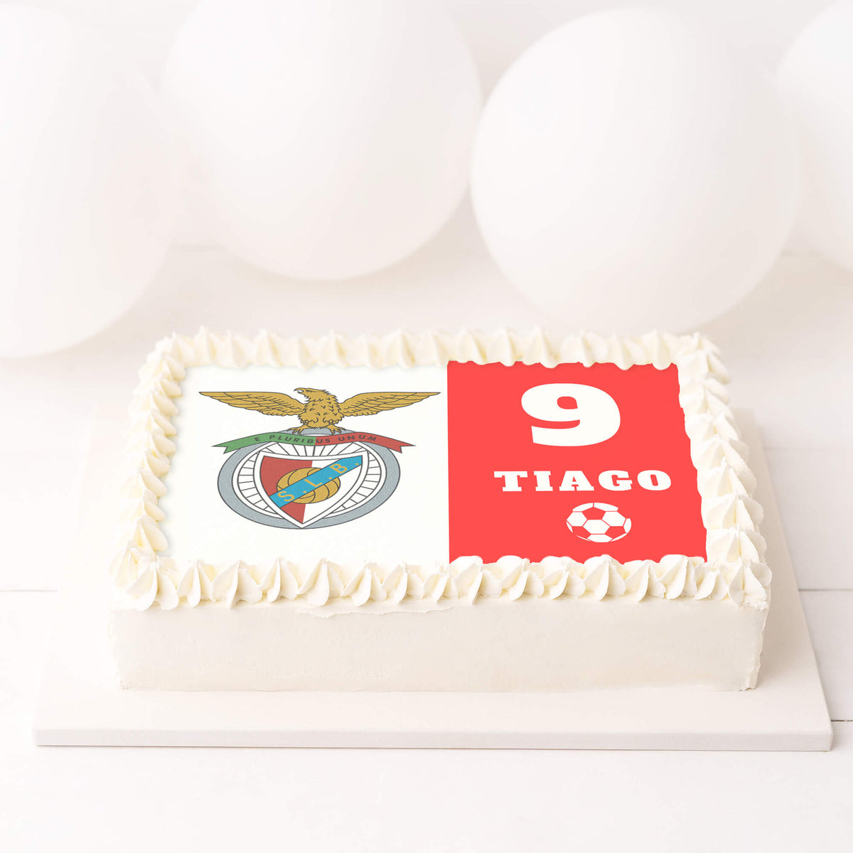 Bolo de aniversário Futebol Benfica SLB – Love In a Cake