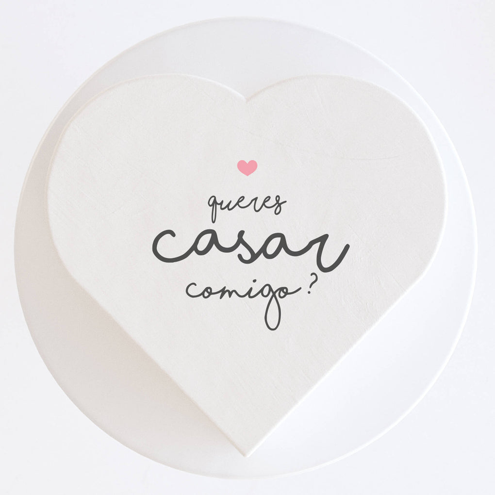 Bolo Pedido Casamento Branco – Love In a Cake, image size:1020x1020